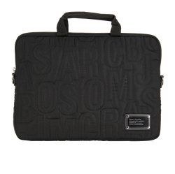 Logo Laptop Bag, Fabric, Black, DB/S, 3*